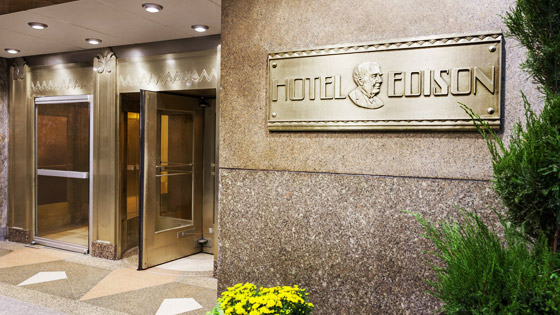 Stay a Little Longer, Save a Little More in Hotel Edison Newyork