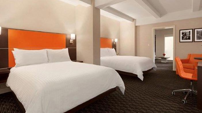 Times Square Hotel Rooms Suites With, Hotels In Nyc With Two Queen Beds