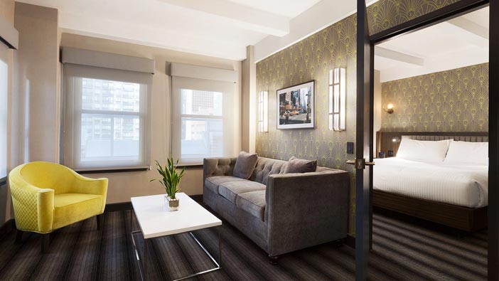 Hotel Edison Newyork Signature Suite with Terrace